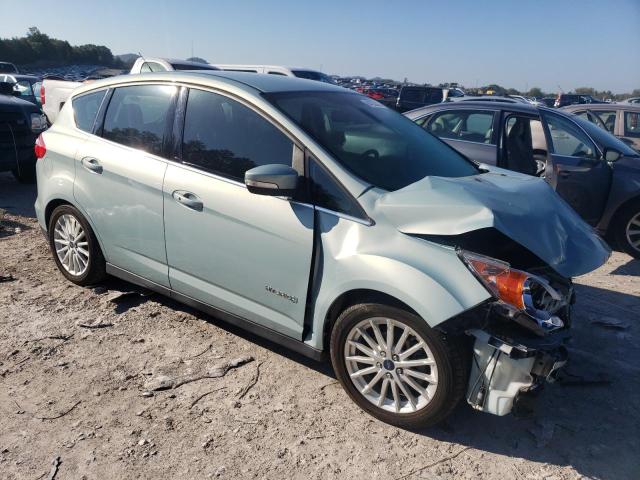 1FADP5BU2DL515831 - 2013 FORD C-MAX SEL Blau Foto 4