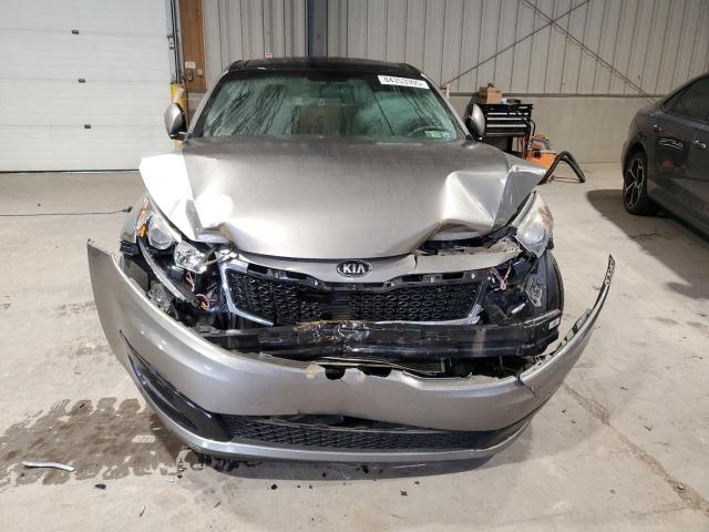 5XXGN4A74DG157442 - 2013 KIA OPTIMA EX GRAY photo 5