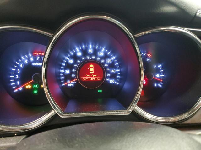 5XXGN4A74DG157442 - 2013 KIA OPTIMA EX GRAY photo 9