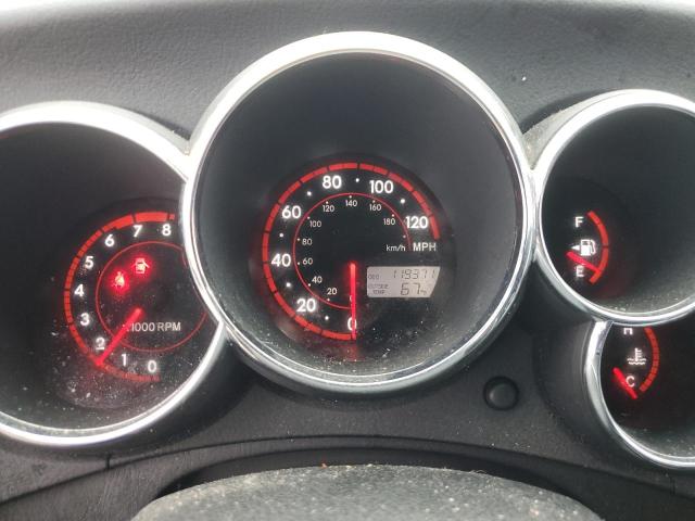 5Y2SL658X6Z449045 - 2006 PONTIAC VIBE 灰色 照片 9