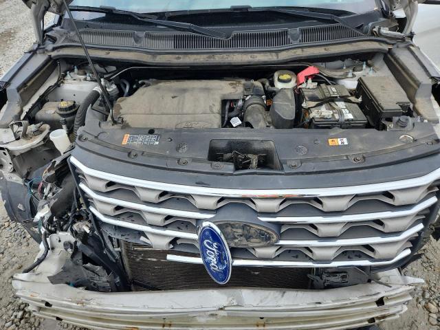 1FM5K7D86HGD77343 - 2017 FORD EXPLORER XLT 银色 照片 12
