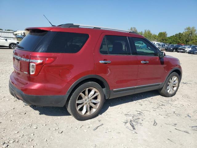 1FM5K8F80DGB38240 - 2013 FORD EXPLORER LIMITED 红色 照片 3