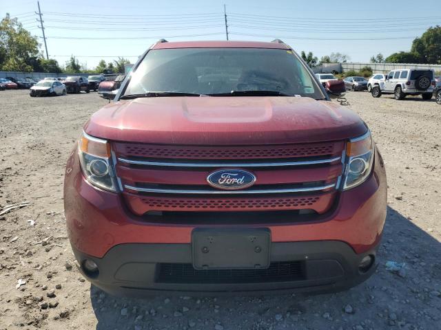 1FM5K8F80DGB38240 - 2013 FORD EXPLORER LIMITED 红色 照片 5