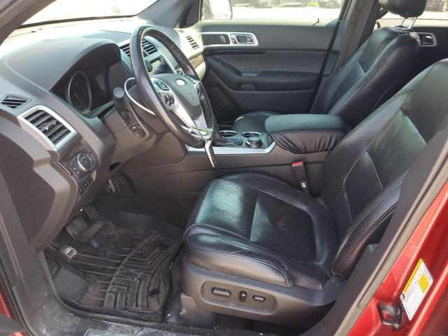 1FM5K8F80DGB38240 - 2013 FORD EXPLORER LIMITED 红色 照片 7