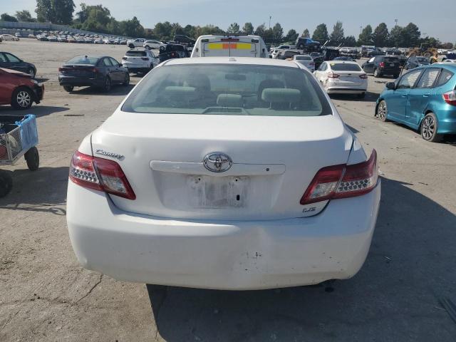 4T4BF3EK6AR044390 - 2010 TOYOTA CAMRY BASE WHITE photo 6