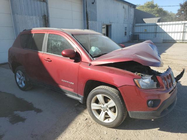 1C4NJCEB9ED539716 - 2014 JEEP COMPASS LATITUDE RED photo 4