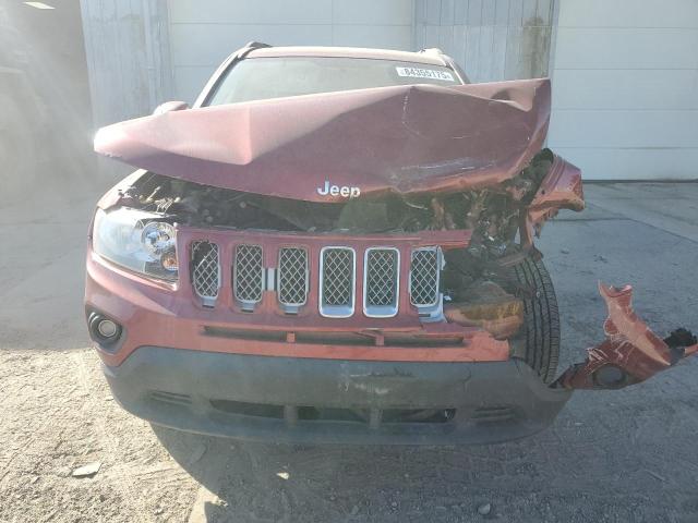 1C4NJCEB9ED539716 - 2014 JEEP COMPASS LATITUDE RED photo 5