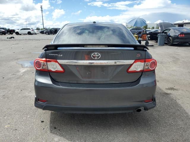 2T1BU4EE9DC076949 - 2013 TOYOTA COROLLA BASE 灰色 照片 6