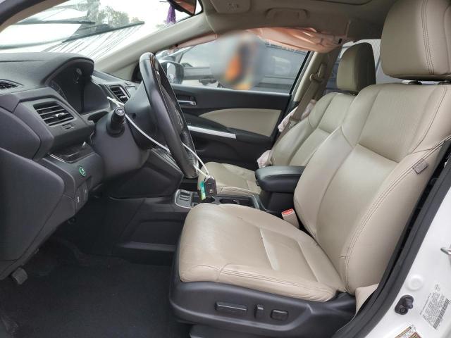 5J6RM4H79GL017628 - 2016 HONDA CR-V EXL WHITE photo 7