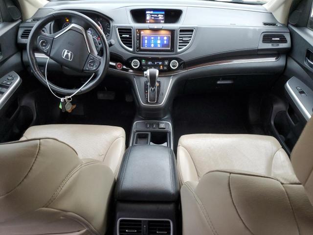 5J6RM4H79GL017628 - 2016 HONDA CR-V EXL WHITE photo 8