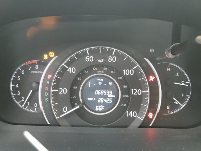 5J6RM4H79GL017628 - 2016 HONDA CR-V EXL WHITE photo 9