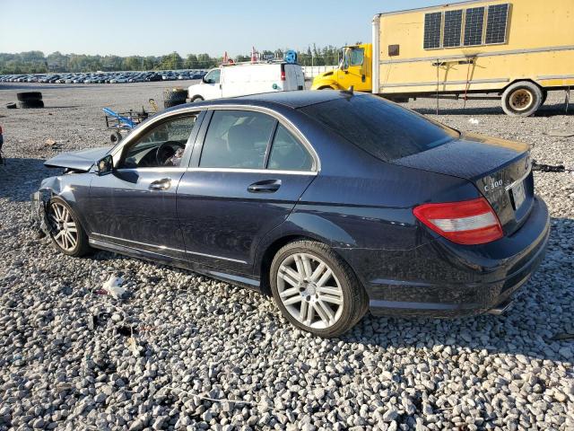 WDDGF8BB4BR155374 - 2011 MERCEDES-BENZ C 300 4MATIC BLUE photo 2