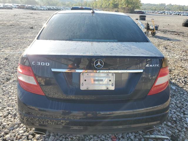 WDDGF8BB4BR155374 - 2011 MERCEDES-BENZ C 300 4MATIC BLUE photo 6