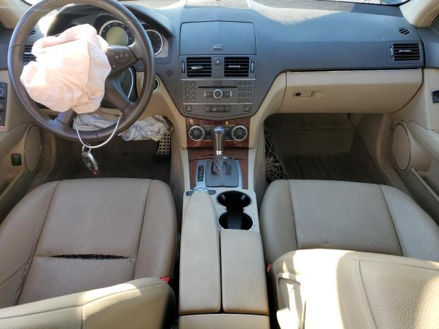 WDDGF8BB4BR155374 - 2011 MERCEDES-BENZ C 300 4MATIC BLUE photo 8