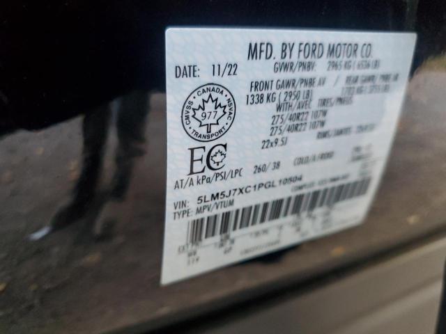 5LM5J7XC1PGL10504 - 2023 LINCOLN AVIATOR RESERVE 黑色 照片 14