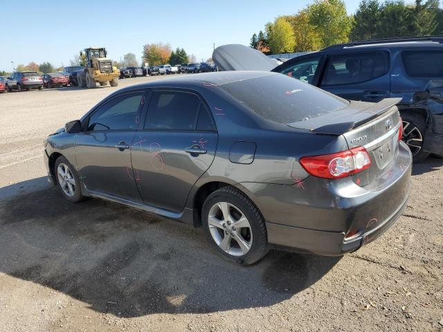 2T1BU4EE4CC756188 - 2012 TOYOTA COROLLA BASE ნაცრისფერი ფოტო 2