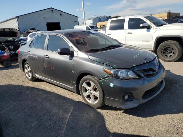 2T1BU4EE4CC756188 - 2012 TOYOTA COROLLA BASE ნაცრისფერი ფოტო 4