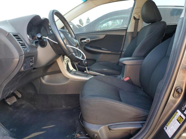 2T1BU4EE4CC756188 - 2012 TOYOTA COROLLA BASE ნაცრისფერი ფოტო 7