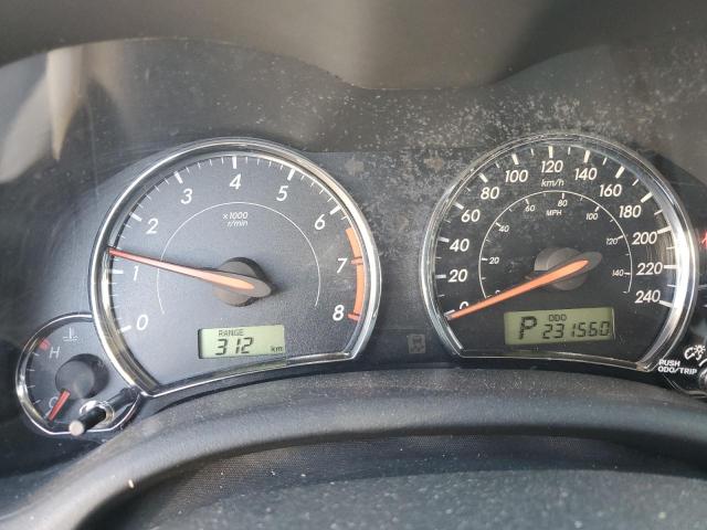 2T1BU4EE4CC756188 - 2012 TOYOTA COROLLA BASE ნაცრისფერი ფოტო 9