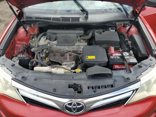4T4BF1FK7CR215590 - 2012 TOYOTA CAMRY BASE RED photo 11
