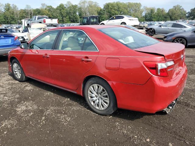 4T4BF1FK7CR215590 - 2012 TOYOTA CAMRY BASE RED photo 2