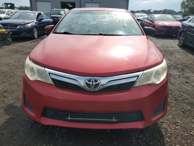 4T4BF1FK7CR215590 - 2012 TOYOTA CAMRY BASE RED photo 5