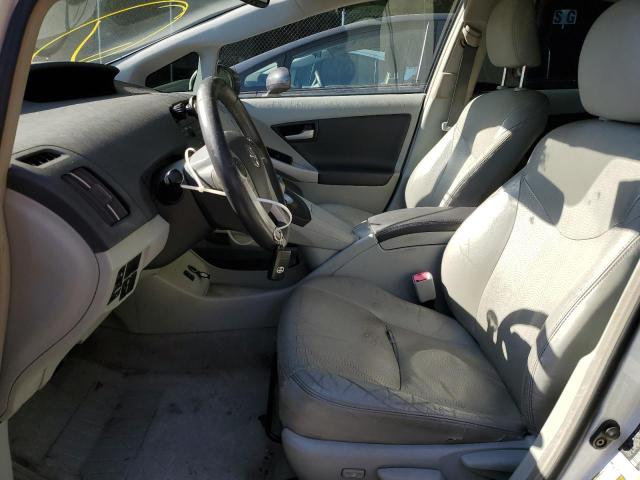 JTDKN3DU0A0068910 - 2010 TOYOTA PRIUS 白色 照片 7