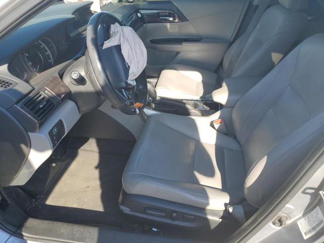 1HGCR2F93HA021551 - 2017 HONDA ACCORD EXL SILVER photo 7