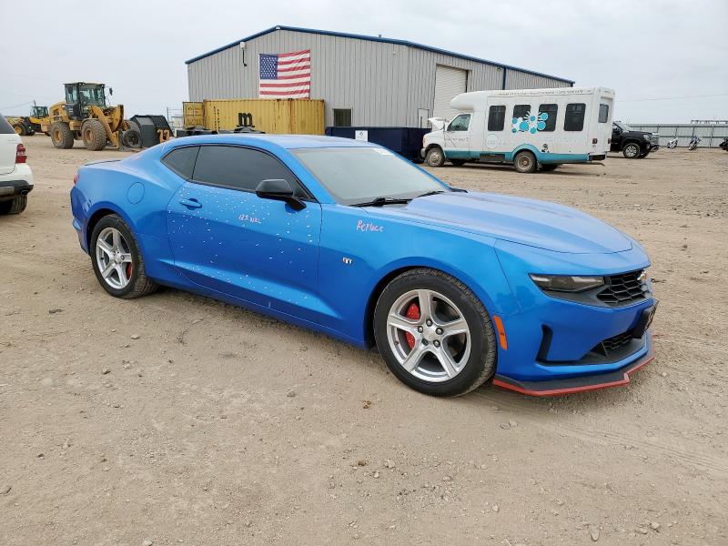 1G1FB1RSXR0110624 - 2024 CHEVROLET CAMARO LS BLUE photo 4