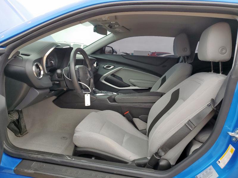 1G1FB1RSXR0110624 - 2024 CHEVROLET CAMARO LS BLUE photo 7