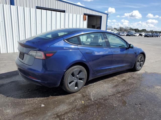 5YJ3E1EAXPF450062 - 2023 TESLA MODEL 3 Niebieski zdjęcie 3
