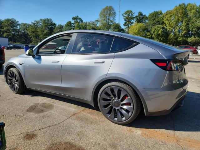 7SAYGDEF7RA288942 - 2024 TESLA MODEL Y GRAY photo 2