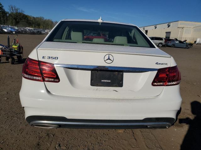 WDDHF8JB5GB241427 - 2016 MERCEDES-BENZ E 350 4MATIC WHITE photo 6