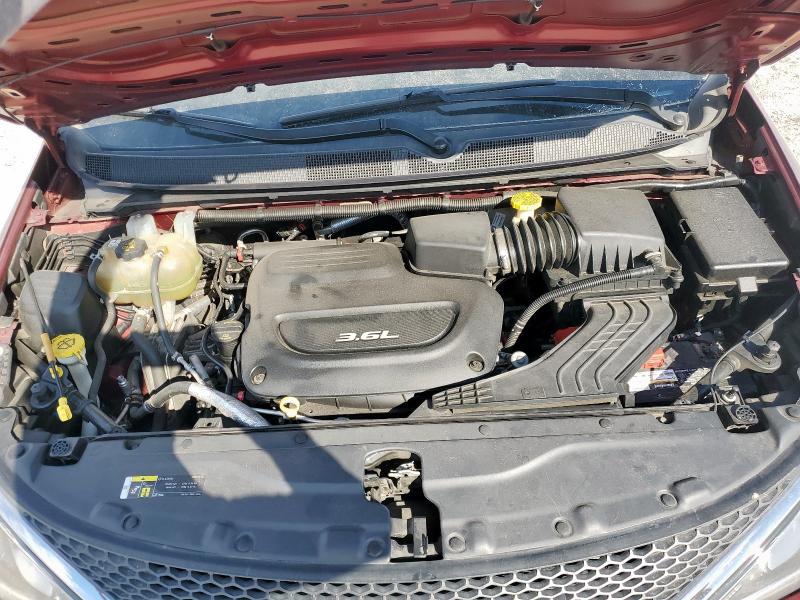 2C4RC1FG6JR212188 - 2018 CHRYSLER PACIFICA TOURING PLUS Бордовий фото 12