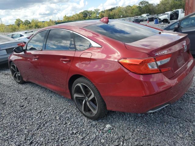 1HGCV1F16JA191957 - 2018 HONDA ACCORD LX 勃艮第红 照片 2