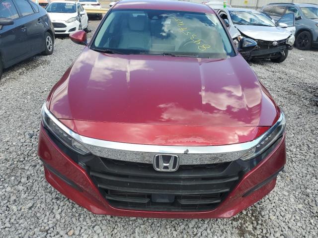 1HGCV1F16JA191957 - 2018 HONDA ACCORD LX 勃艮第红 照片 5