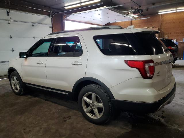 1FM5K8D8XHGB13113 - 2017 FORD EXPLORER XLT WHITE photo 2