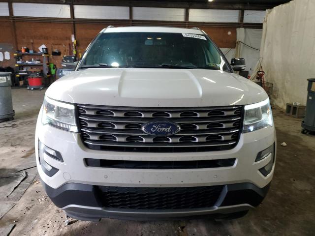 1FM5K8D8XHGB13113 - 2017 FORD EXPLORER XLT WHITE photo 5