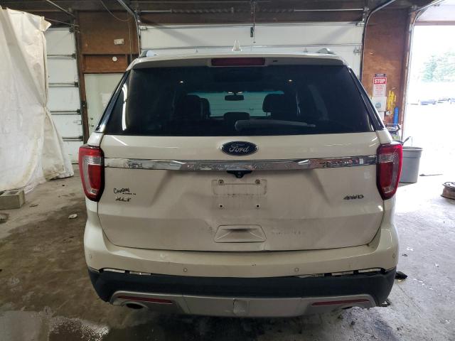 1FM5K8D8XHGB13113 - 2017 FORD EXPLORER XLT WHITE photo 6