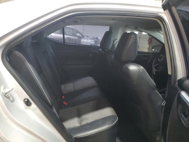 2T1BURHE9FC247288 - 2015 TOYOTA COROLLA L SILVER photo 10