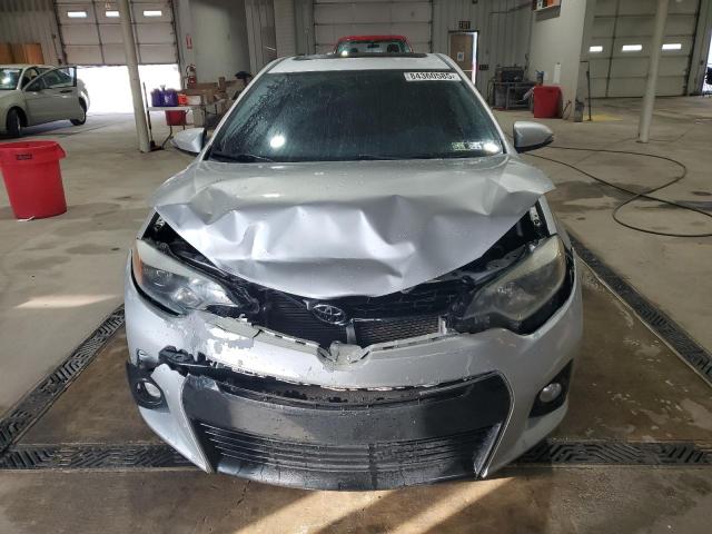 2T1BURHE9FC247288 - 2015 TOYOTA COROLLA L SILVER photo 5