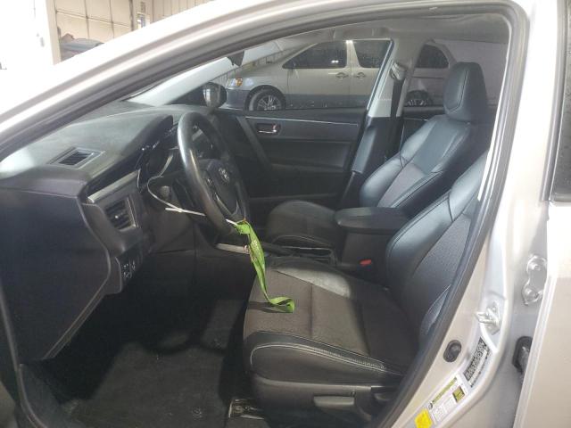 2T1BURHE9FC247288 - 2015 TOYOTA COROLLA L SILVER photo 7