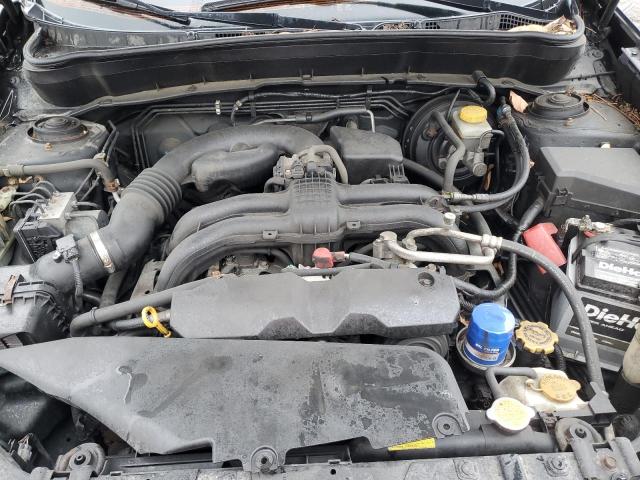 JF2SHBDC1BH721032 - 2011 SUBARU FORESTER 2.5X PREMIUM BLACK photo 12