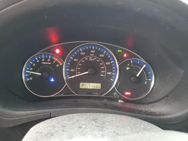 JF2SHBDC1BH721032 - 2011 SUBARU FORESTER 2.5X PREMIUM BLACK photo 9