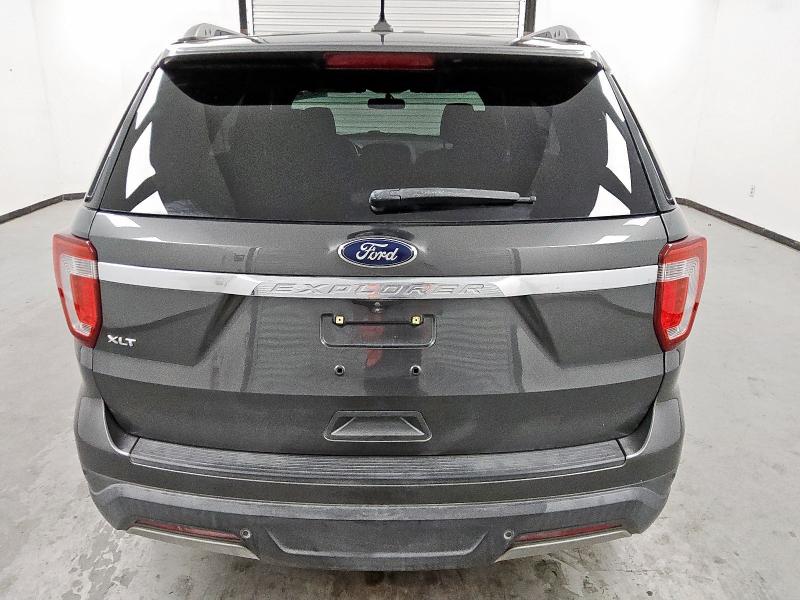 1FM5K7D8XKGB47103 - 2019 FORD EXPLORER XLT GRAY photo 6