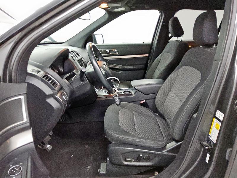 1FM5K7D8XKGB47103 - 2019 FORD EXPLORER XLT GRAY photo 7
