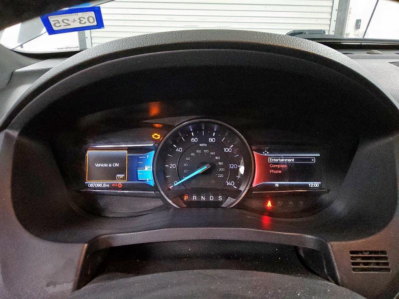 1FM5K7D8XKGB47103 - 2019 FORD EXPLORER XLT GRAY photo 9