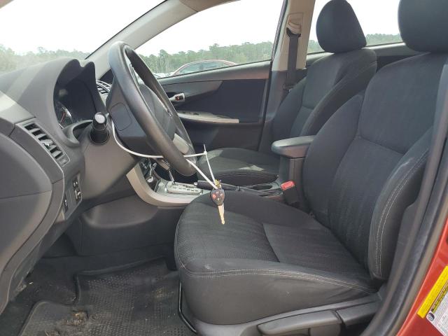 5YFBU4EE3CP014834 - 2012 TOYOTA COROLLA BASE Բորդո լուսանկար 7