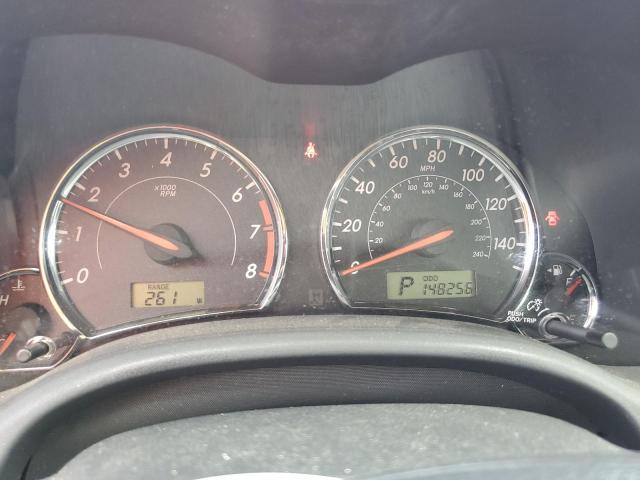 5YFBU4EE3CP014834 - 2012 TOYOTA COROLLA BASE Բորդո լուսանկար 9