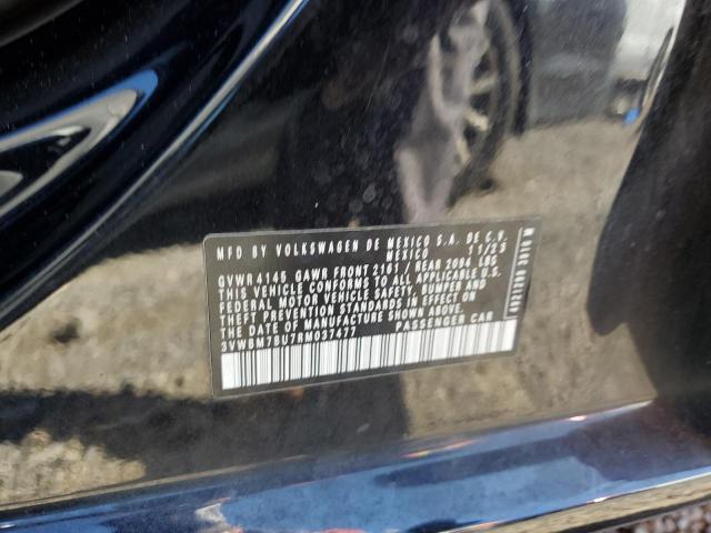 3VWBM7BU7RM037477 - 2024 VOLKSWAGEN JETTA SPORT BLACK photo 12